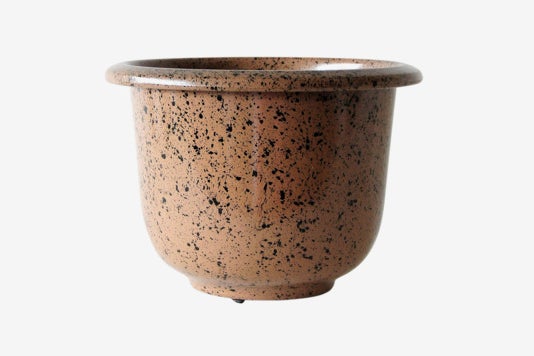 Novelty Round Glazetone Planter.